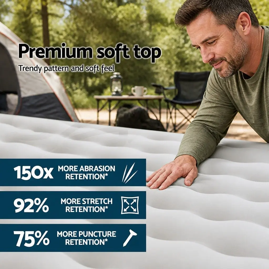 Queen Air Mattress for Indoor & Outdoor Use