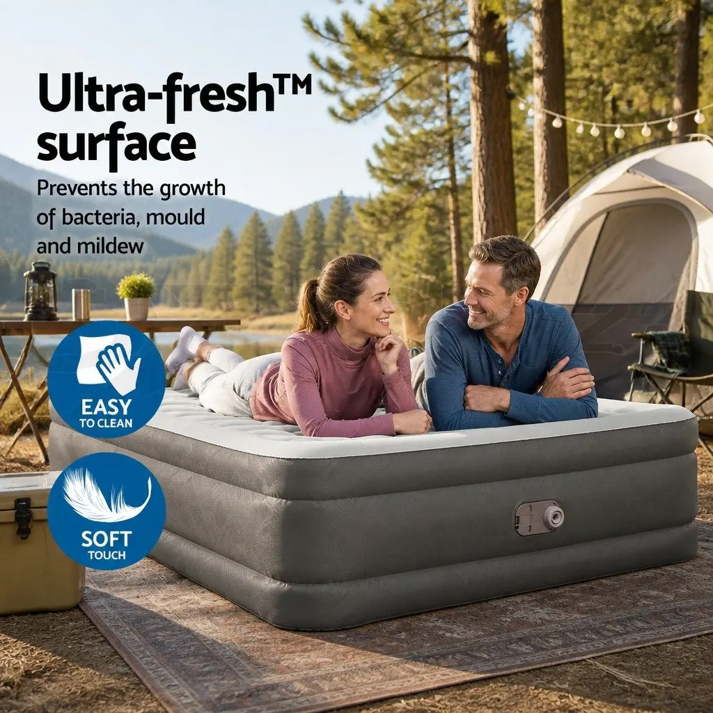 Queen Air Mattress for Indoor & Outdoor Use