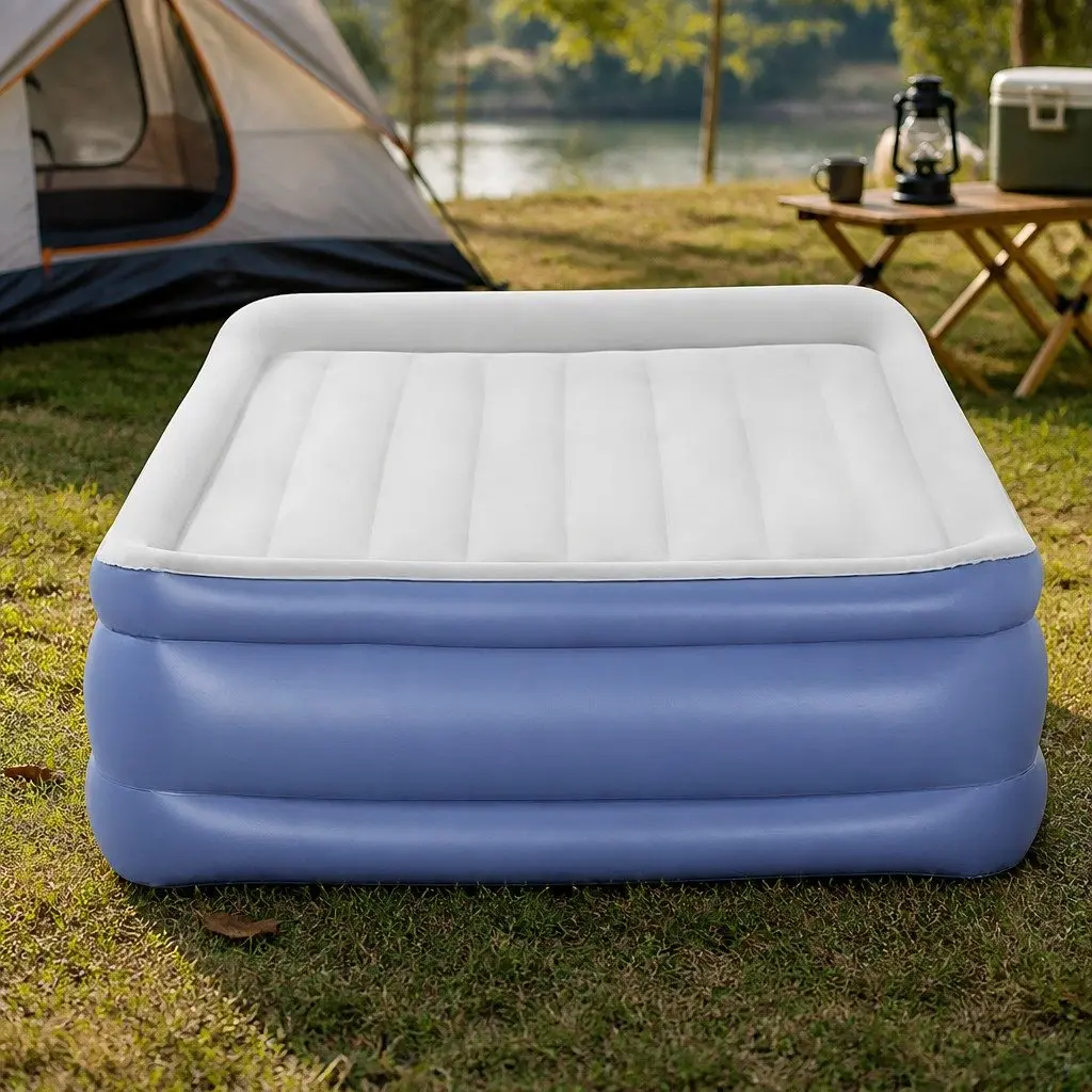 Queen Size Inflatable Air Mattress with Electric Pump