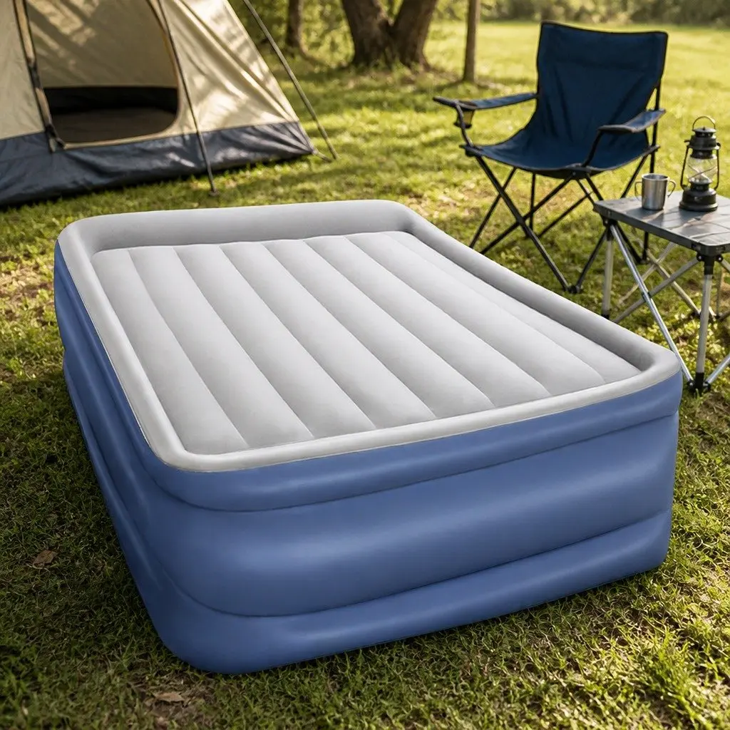 Queen Size Inflatable Air Mattress with Electric Pump