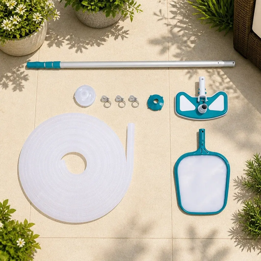 Automatic Pool Cleaner Plastic 2.79m Above Ground Pool Blue