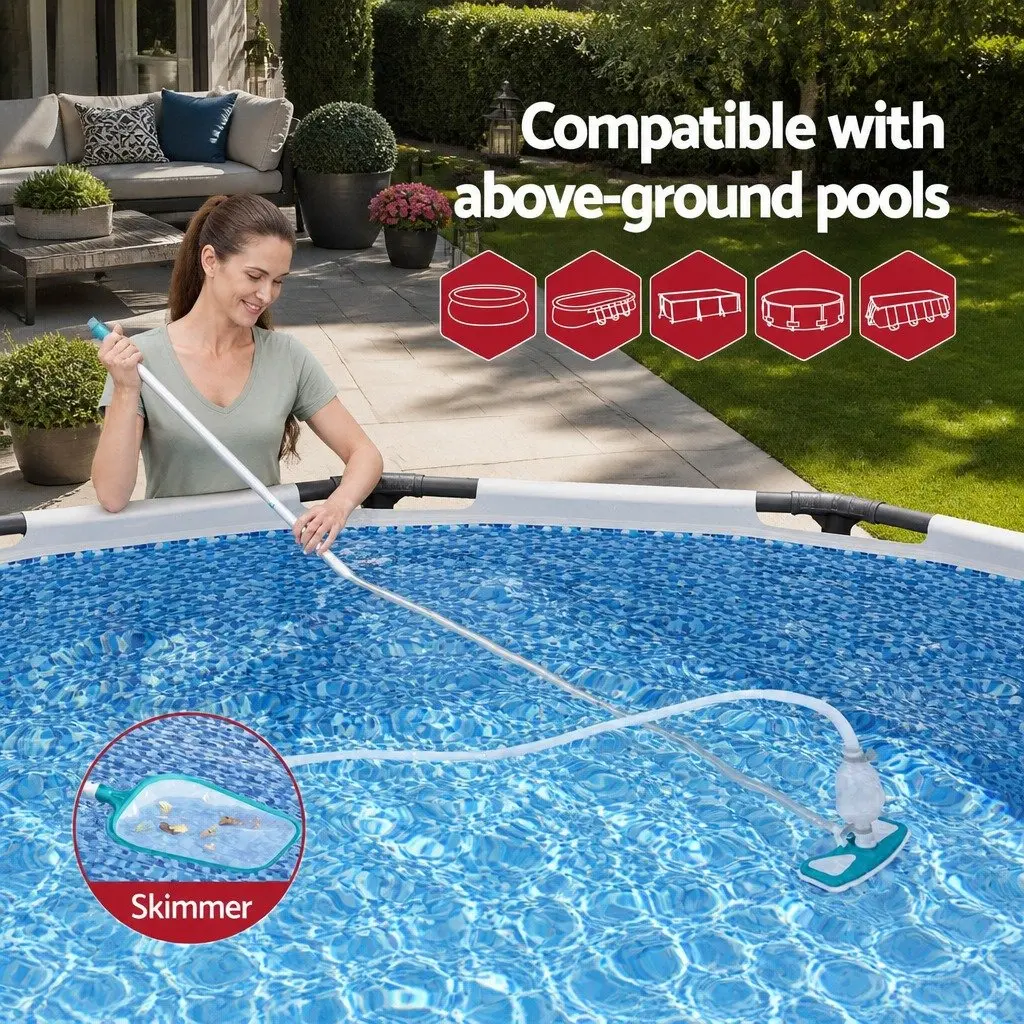 Automatic Pool Cleaner Plastic 2.79m Above Ground Pool Blue