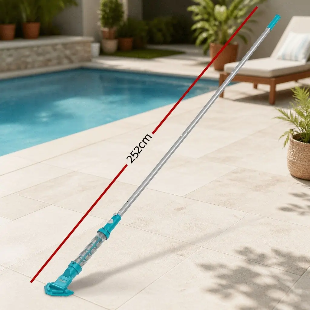 Cordless Pool Vacuum Cleaner Rechargeable Swimming Pool Cleaning Kit Submersible