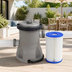 Premium 330GPH Pool Filter Pump for Above-Ground Pools