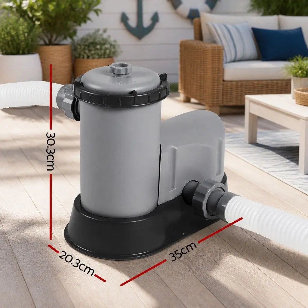 1500GPH Pool Filter Pump for Above Ground Pools