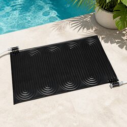 Durable Solar Pool Heater Pad 110x171cm Black
