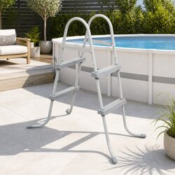 Durable 2-Step Pool Ladder for 84cm Above Ground Pools