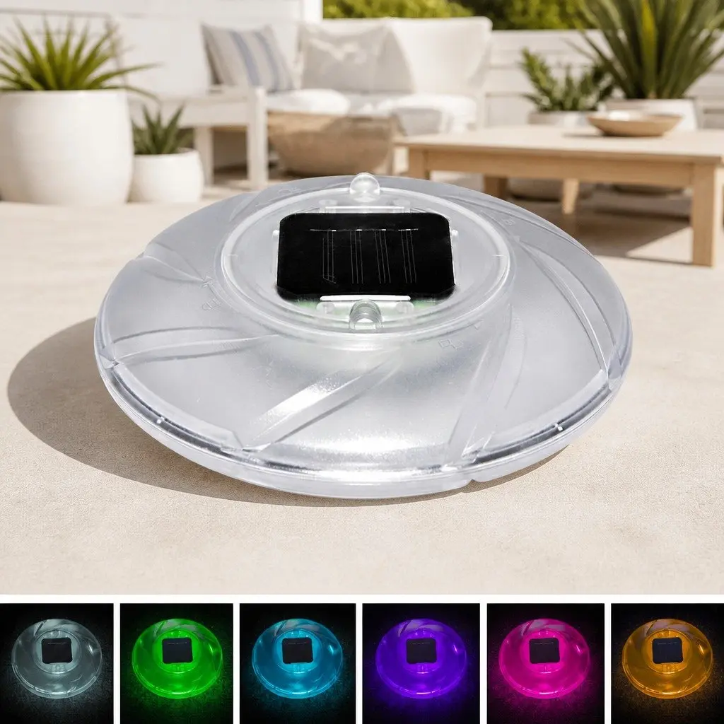 LED Floating Pool Light for Garden and Patio