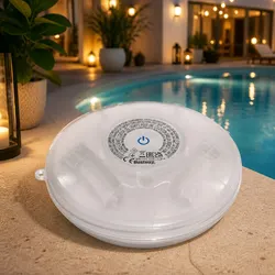 LED Pool Float Light with 7 Modes and 4 Colors