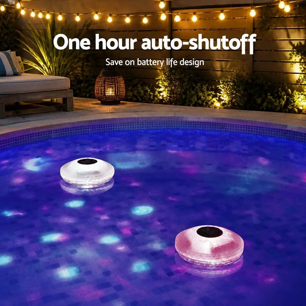 Pool Float Light LED Waterproof 15cm x 14.5cm x 7cm Multicolour