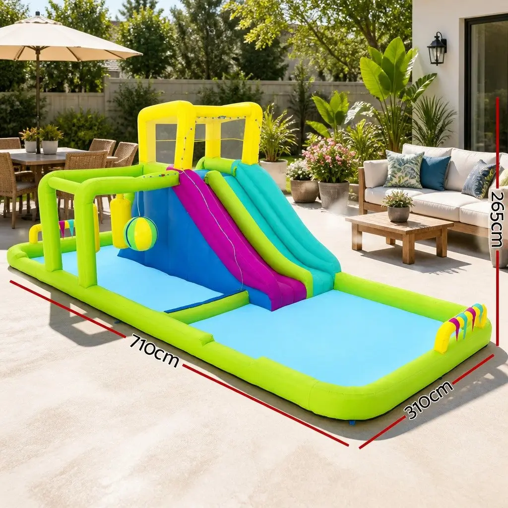 Inflatable Water Slide Park 710x310x265cm