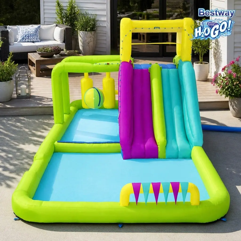Inflatable Water Slide Park 710x310x265cm