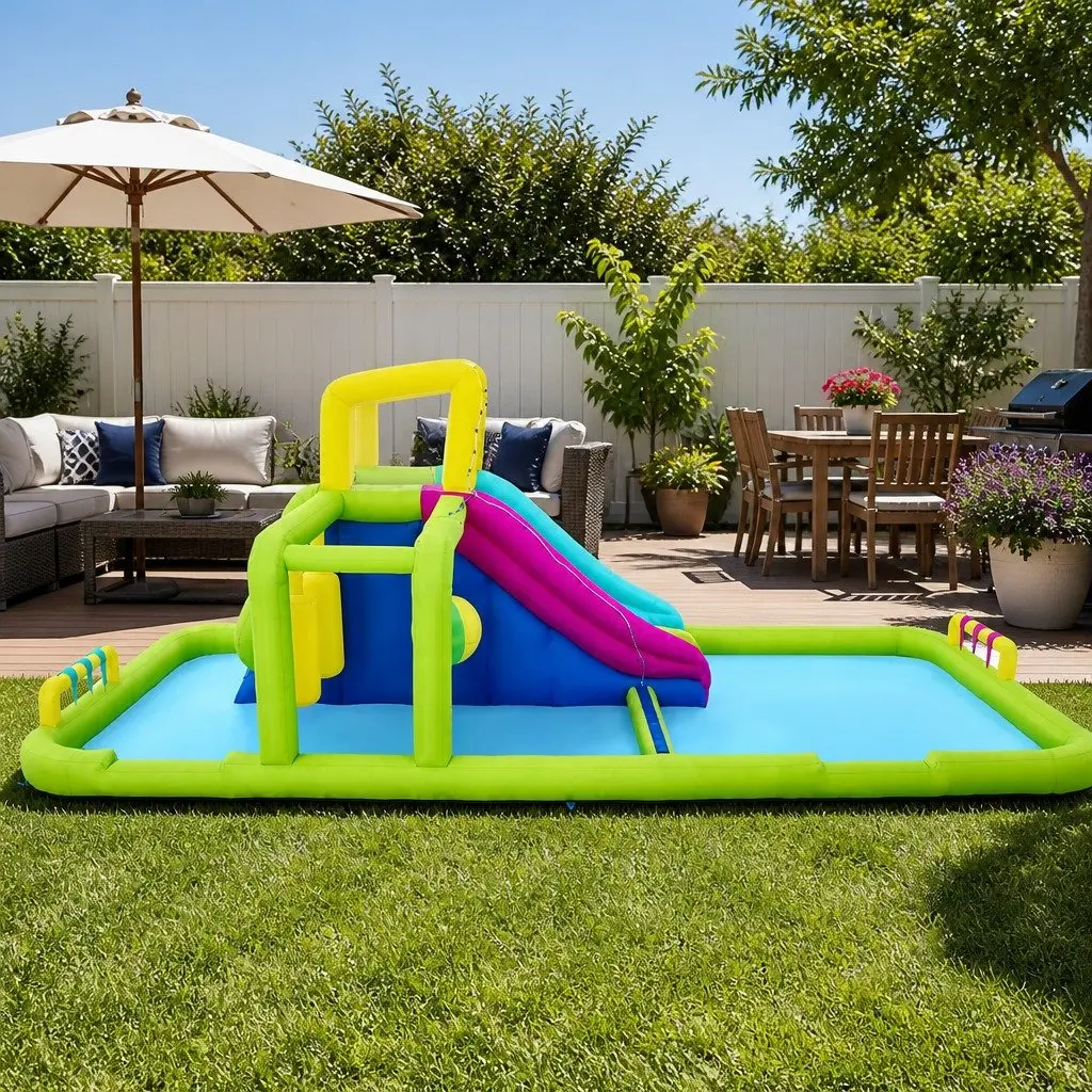 Inflatable Water Slide Park 710x310x265cm