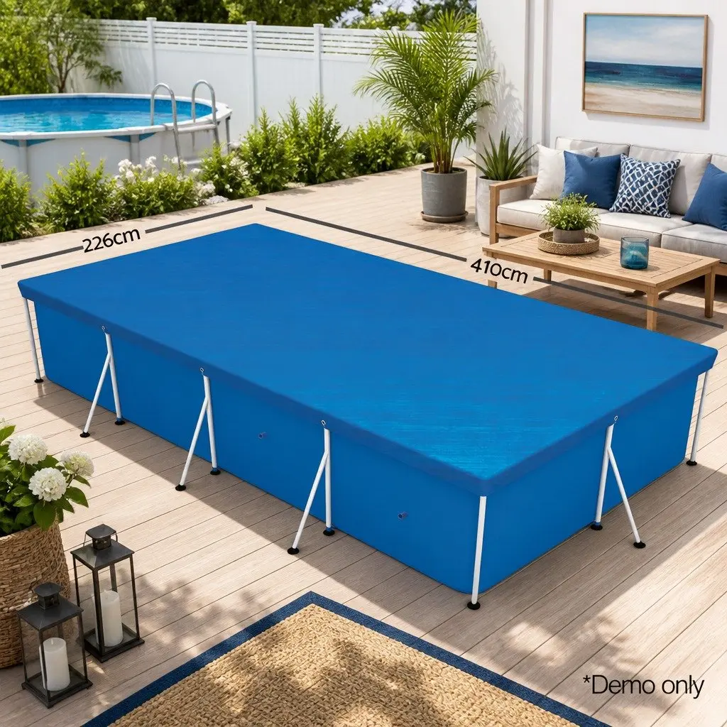 Pool Cover PE 4M x 2.11M Blue