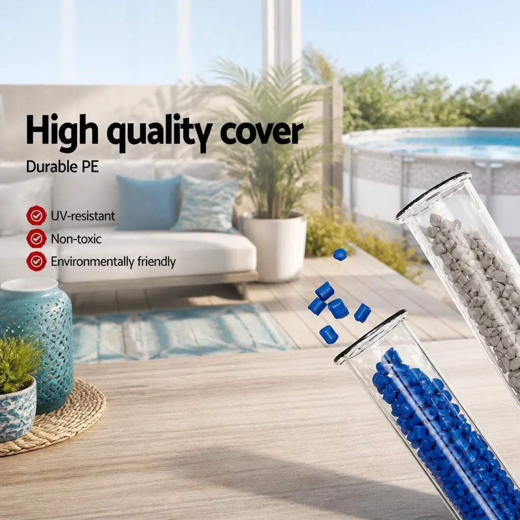 Pool Cover PE 4M x 2.11M Blue