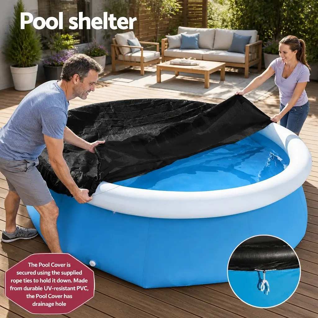 Pool Cover for 2.44m Above Ground Swimming Pools
