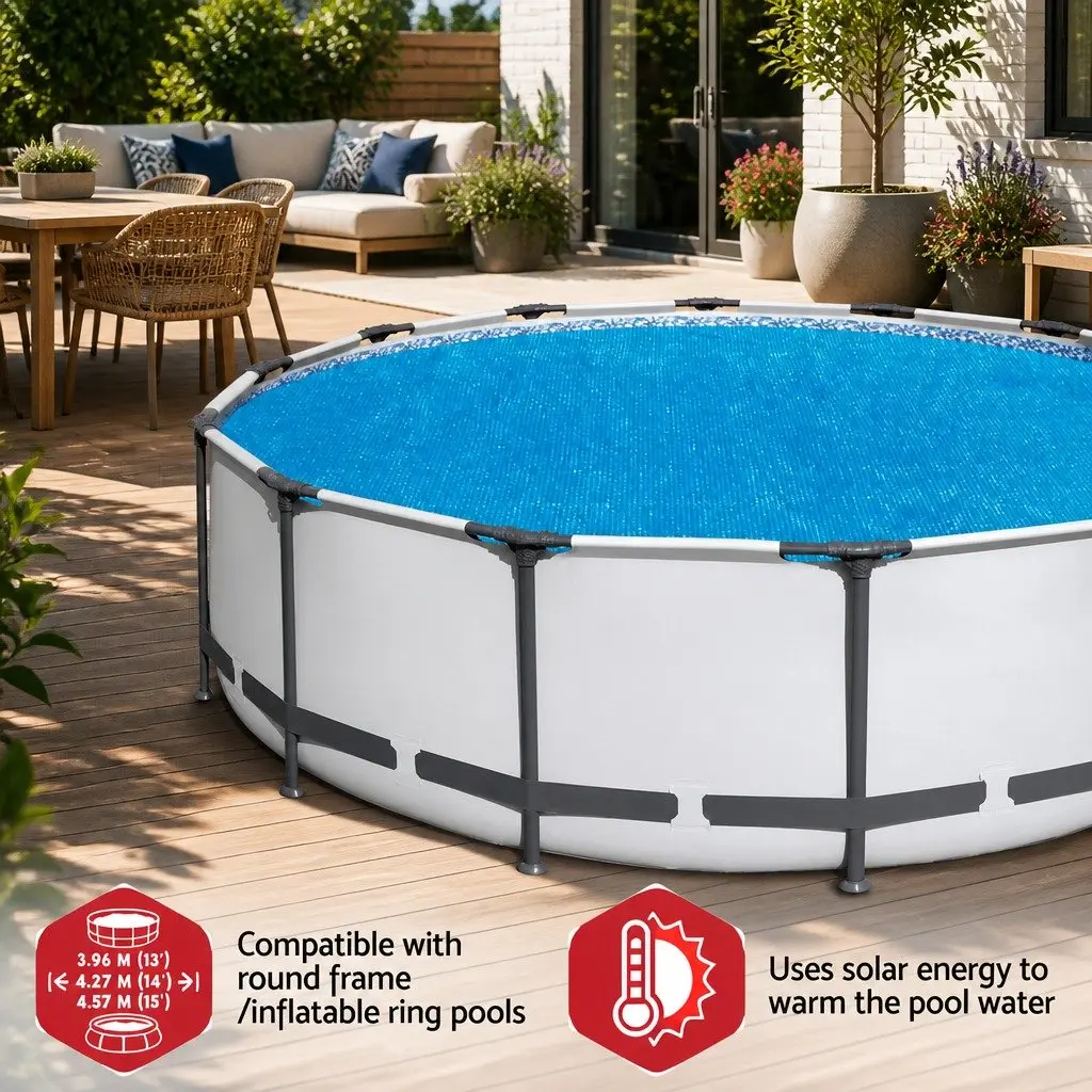 Solar Pool Cover for 4.17m Round Pools