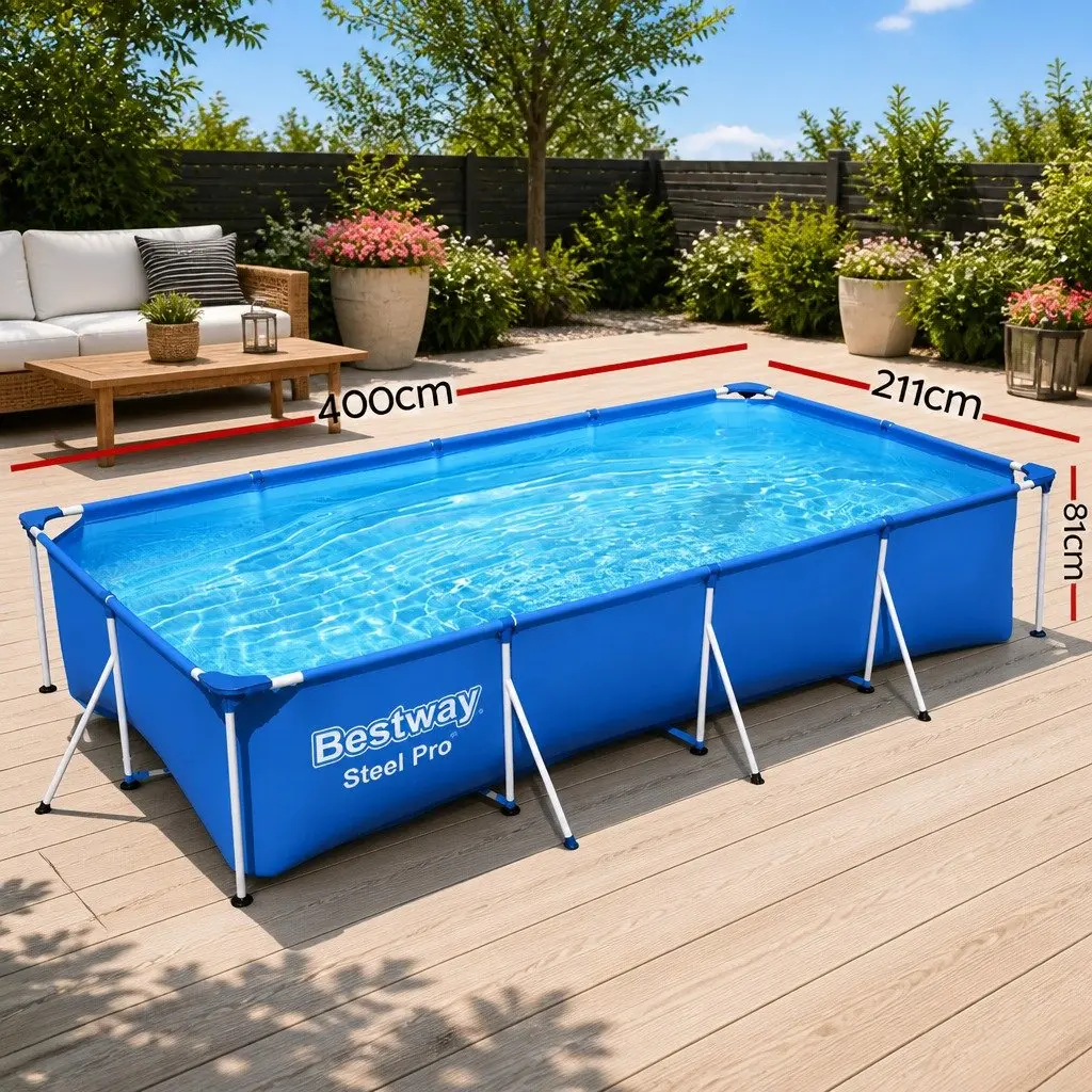 Above Ground Swimming Pool 400x211x81cm