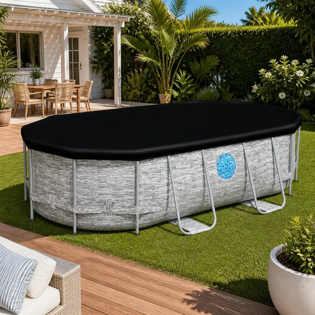 Above Ground Pool with Filter Pump and Accessories