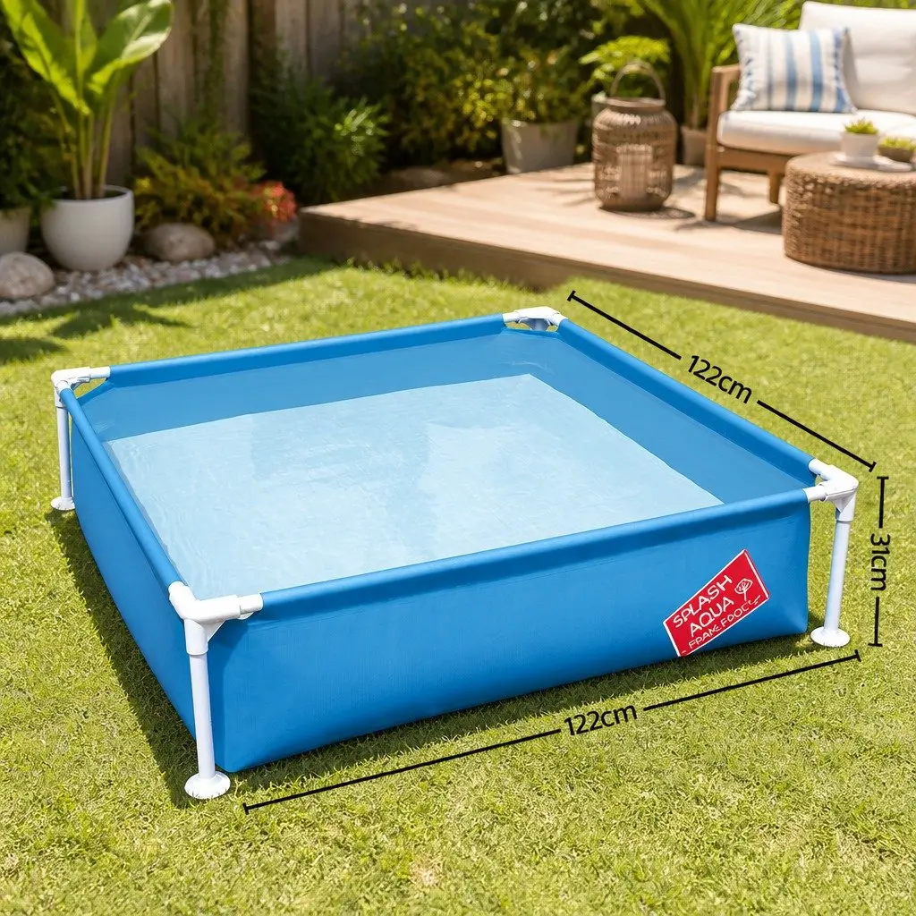 Square Kids Swimming Pool for Outdoor Fun