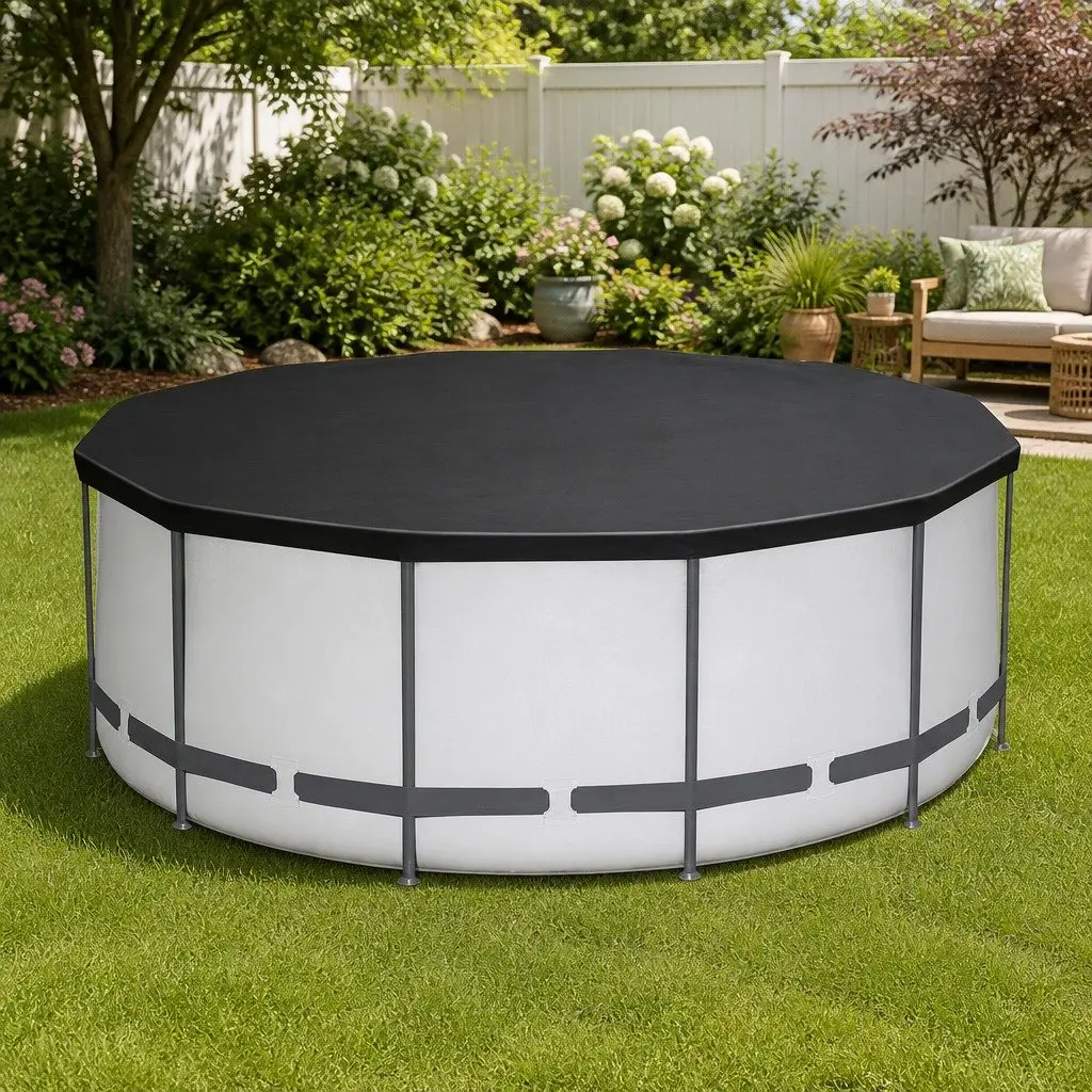 Above Ground Swimming Pool with Steel Frame