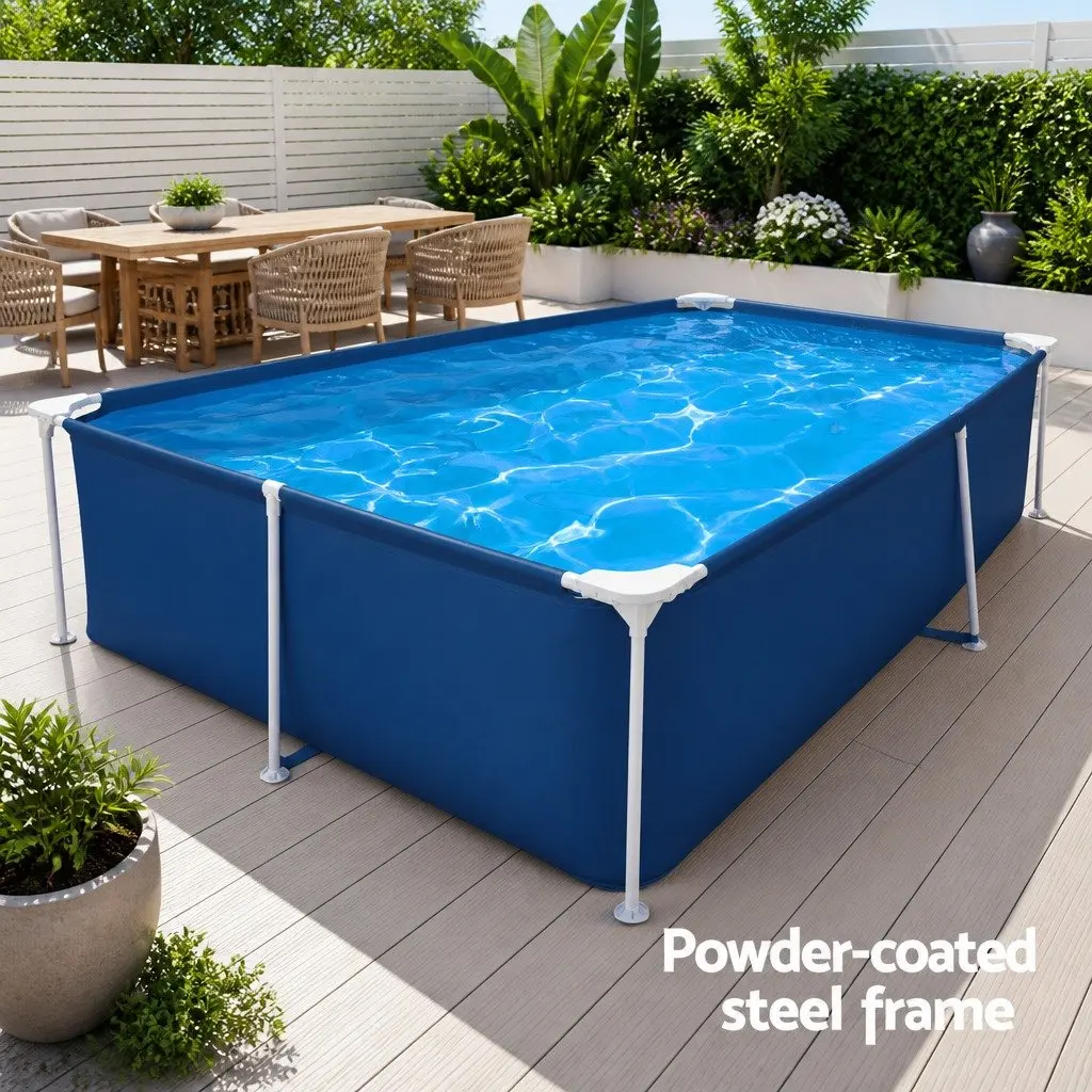 300x201x66cm Above Ground Steel Frame Pool