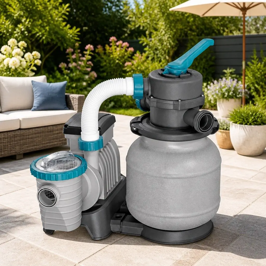 1500GPH Pool Sand Filter Pump for Above Ground Use