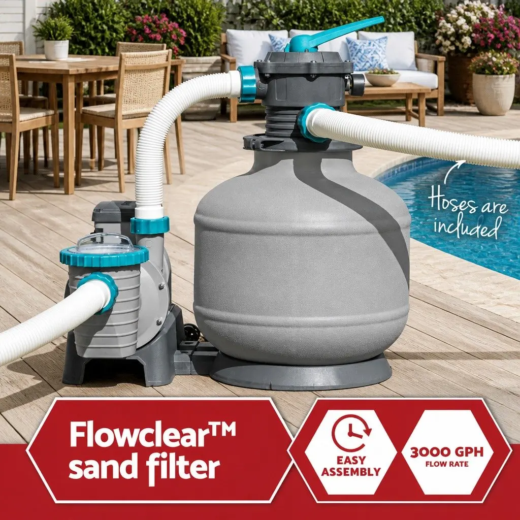 Sand Filter Pool Pump for Above Ground Pools