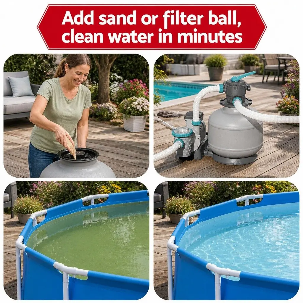 Sand Filter Pool Pump for Above Ground Pools