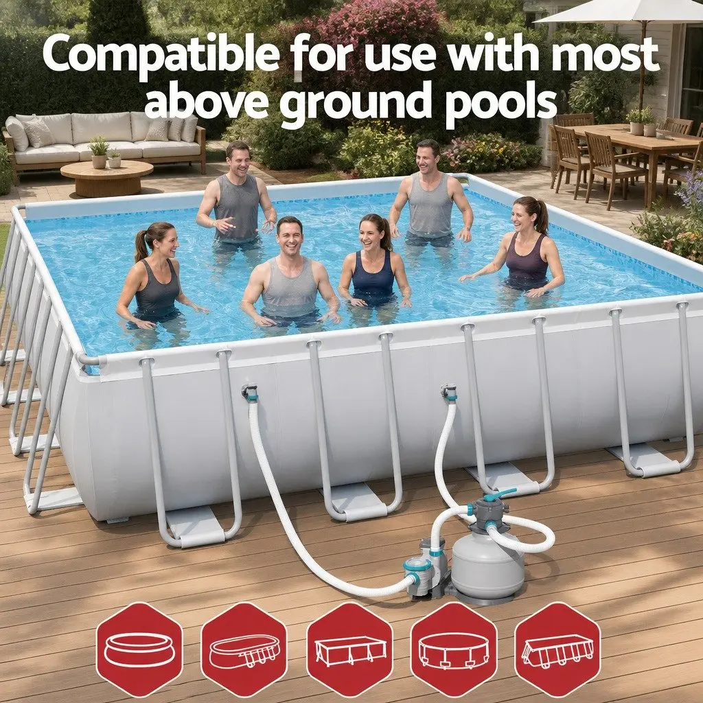 Sand Filter Pool Pump for Above Ground Pools