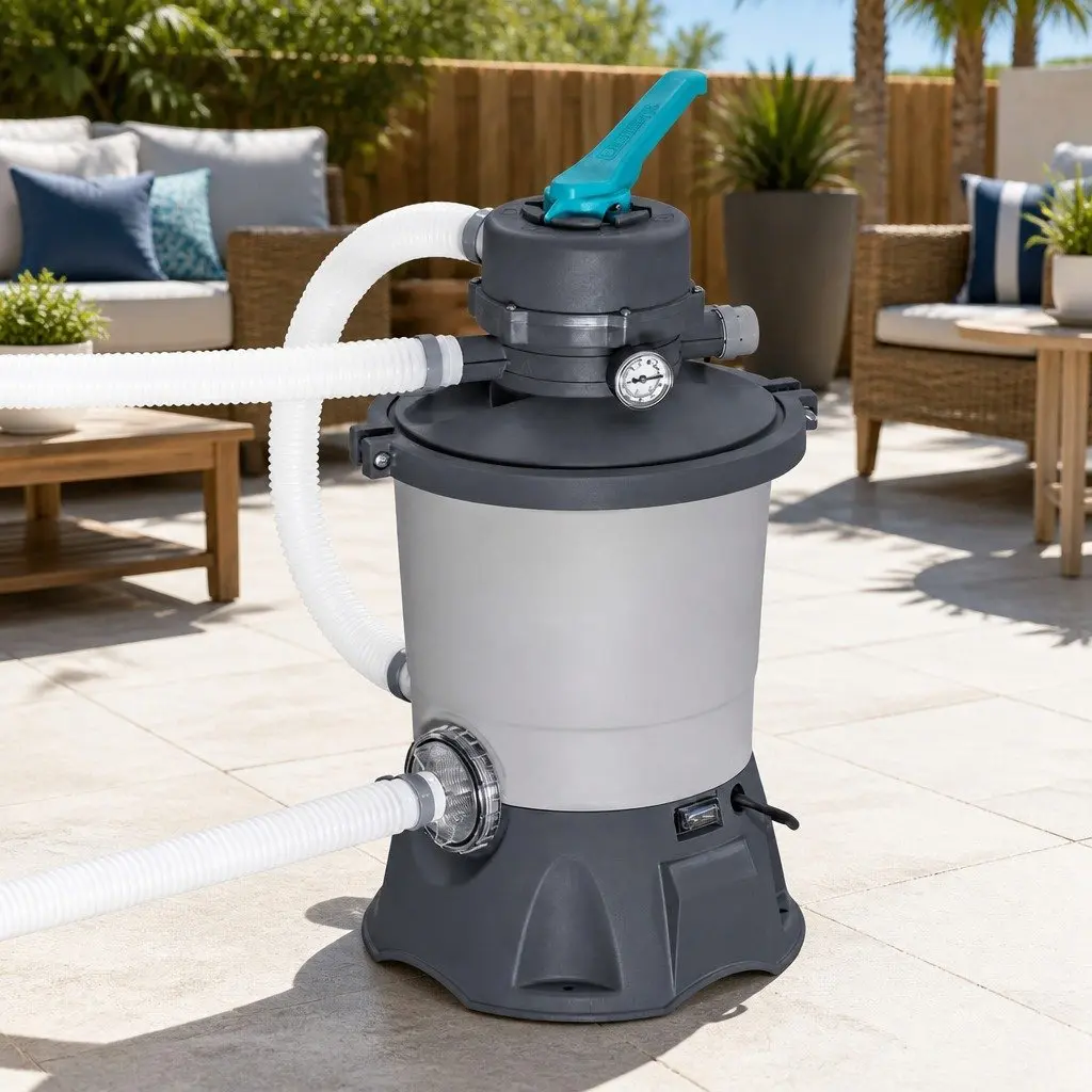 800GPH Sand Filter Pump System for Pools