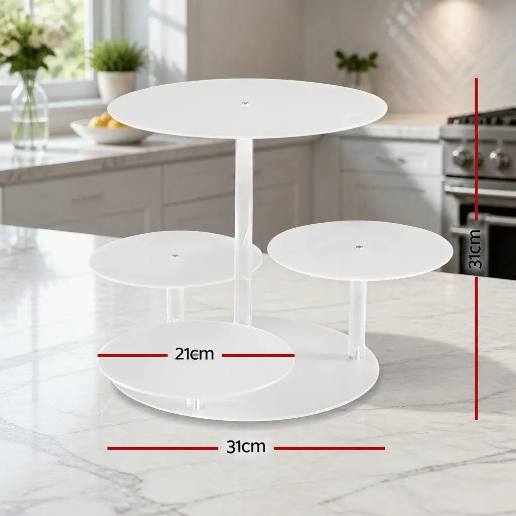 5 Tier Round Cake Stand for Events & Weddings