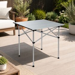 70CM Folding Camping Table - Portable Aluminium Desk