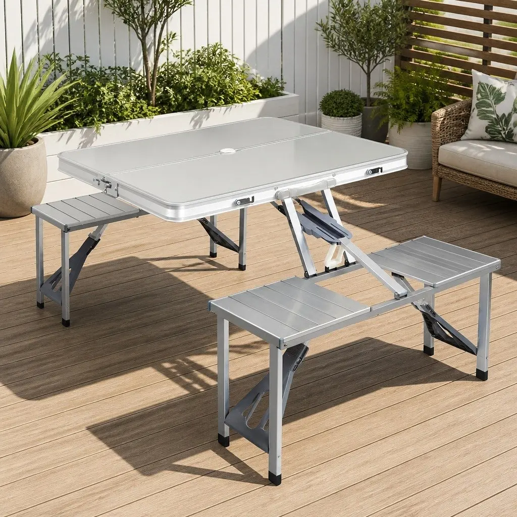 Folding Camping Table Set for Outdoor Gatherings