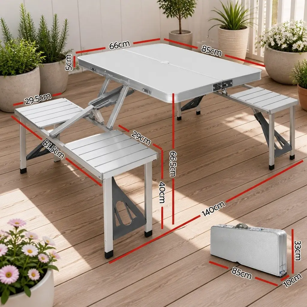 Folding Camping Table Set for Outdoor Gatherings