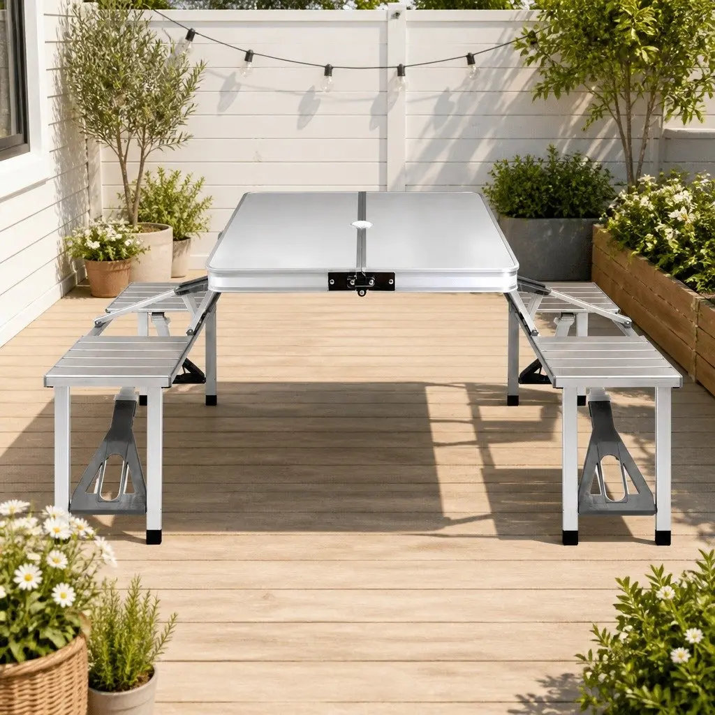 Folding Camping Table Set for Outdoor Gatherings