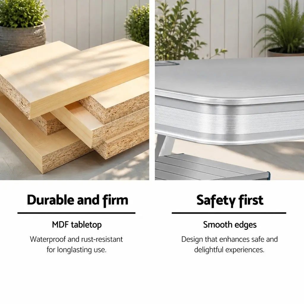 Folding Camping Table Set for Outdoor Gatherings
