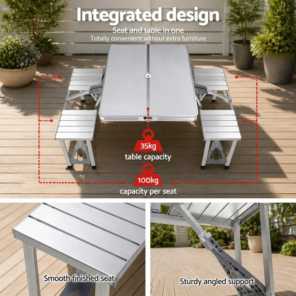 Folding Camping Table Set for Outdoor Gatherings