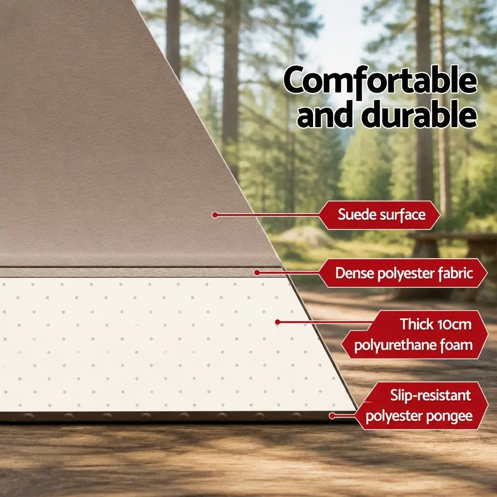 Self Inflating Double Sleeping Mat for Camping