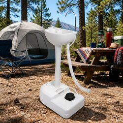 Sturdy Portable Handwash Stand with 19L Tank for Outdoors