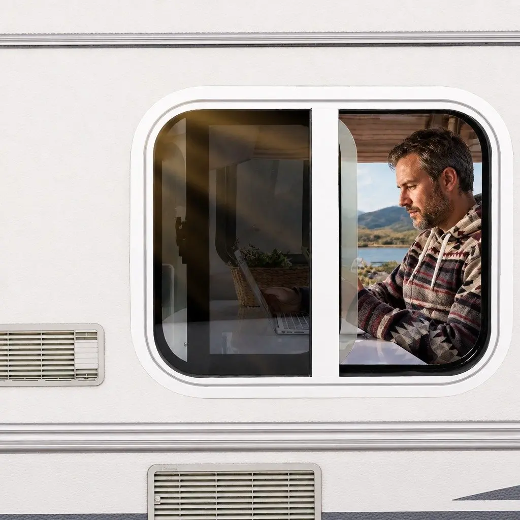 Caravan Sliding Window for RVs and Campers