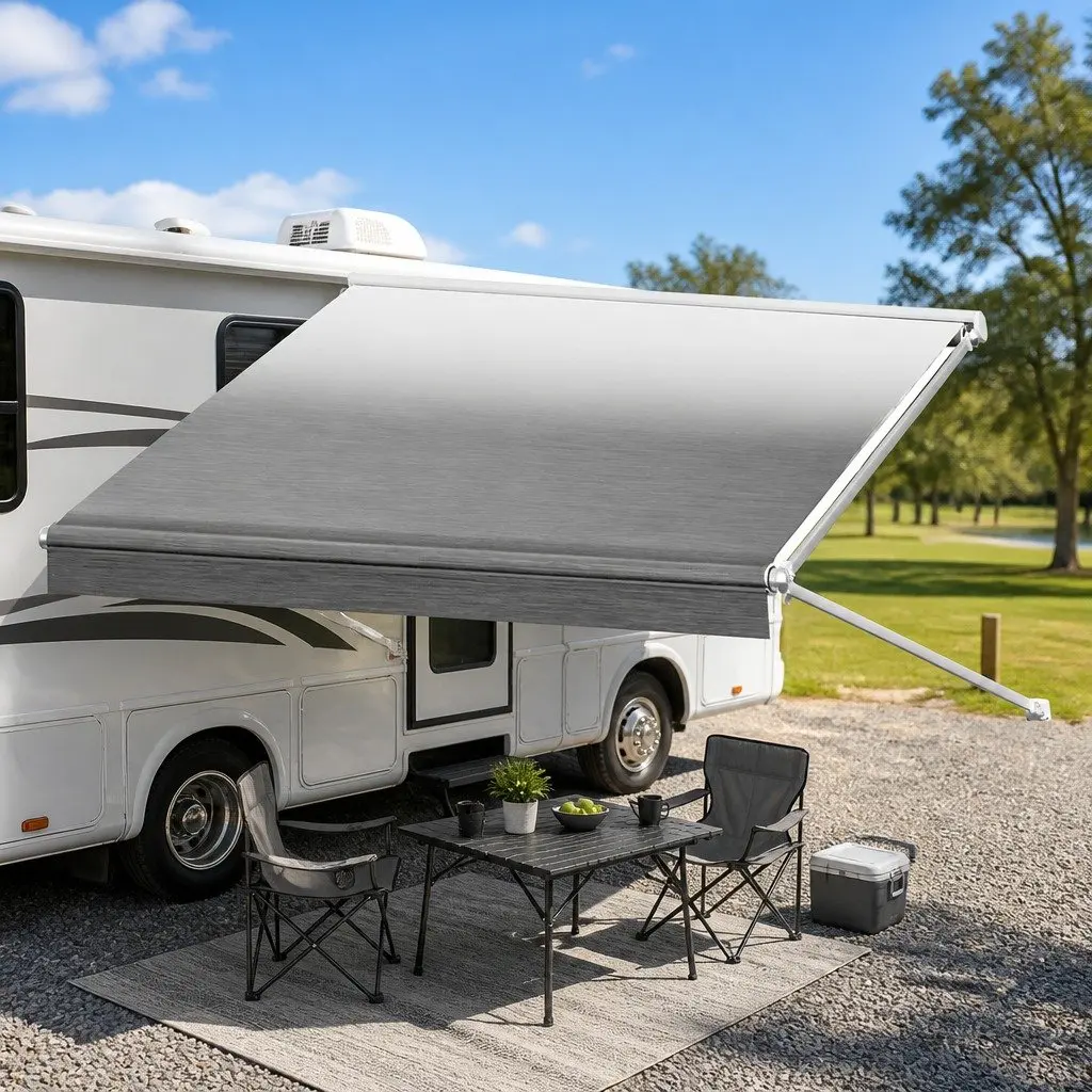 15FT RV Awning Fabric Replacement for Sun Protection