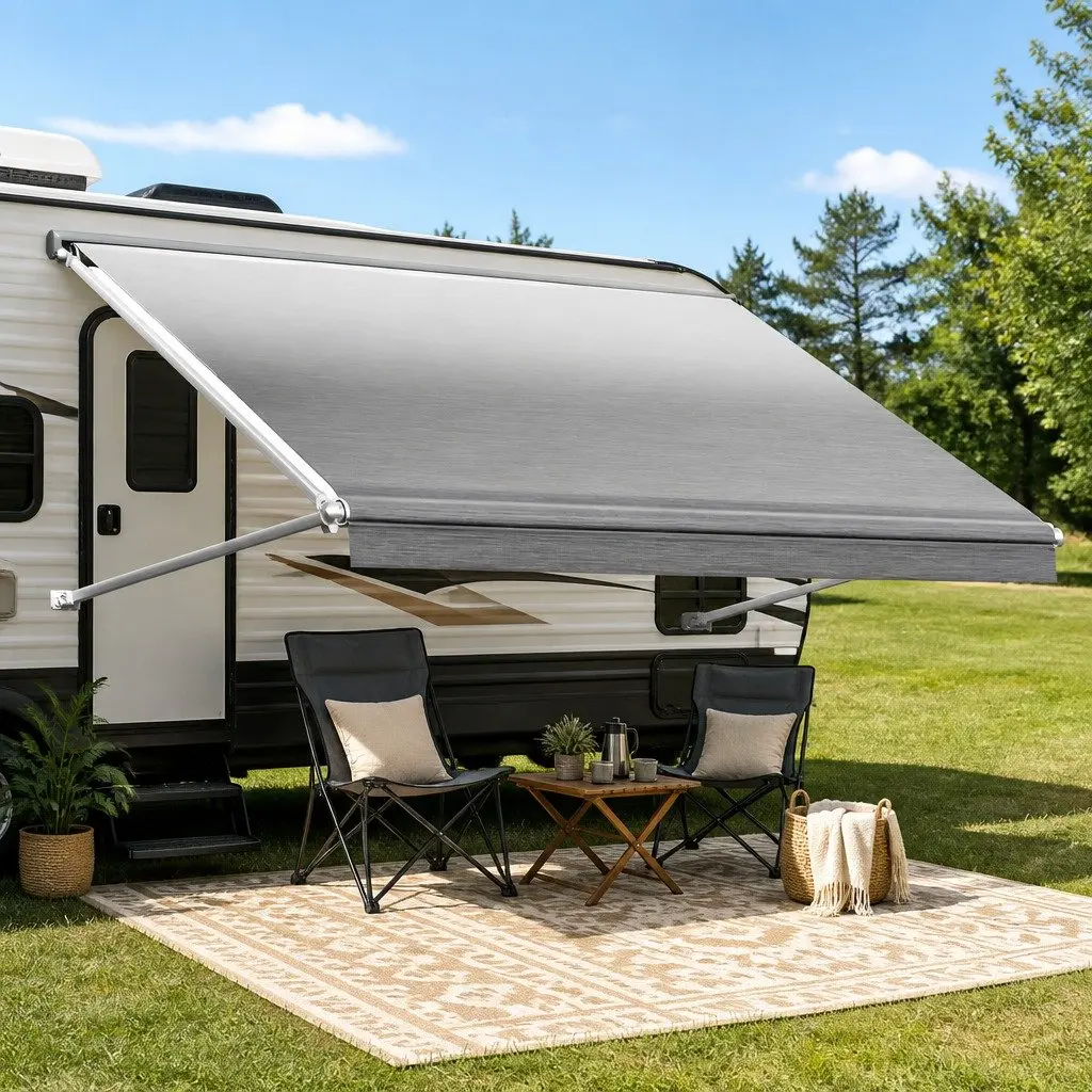 15FT RV Awning Fabric Replacement for Sun Protection