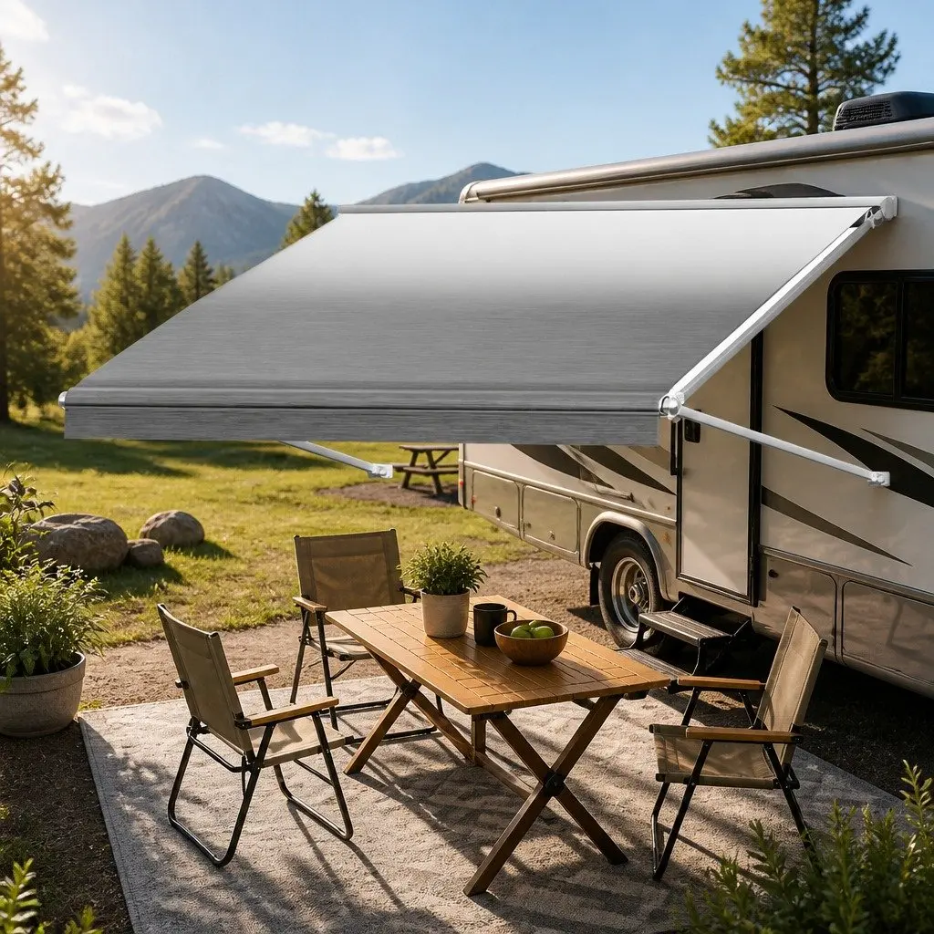 15FT RV Awning Fabric Replacement for Sun Protection
