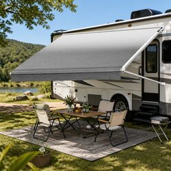 18FT RV Awning Fabric Replacement for Enhanced Durability