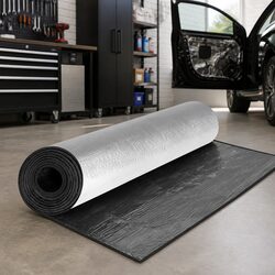 Sound Deadener Foam Insulation Roll 4.5m x 1m Vehicle Noise Vibration Heat