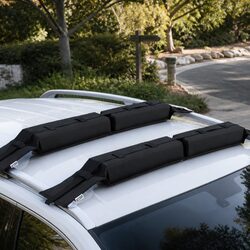 Premium Soft Roof Rack Pads for Kayaks and Surfboards