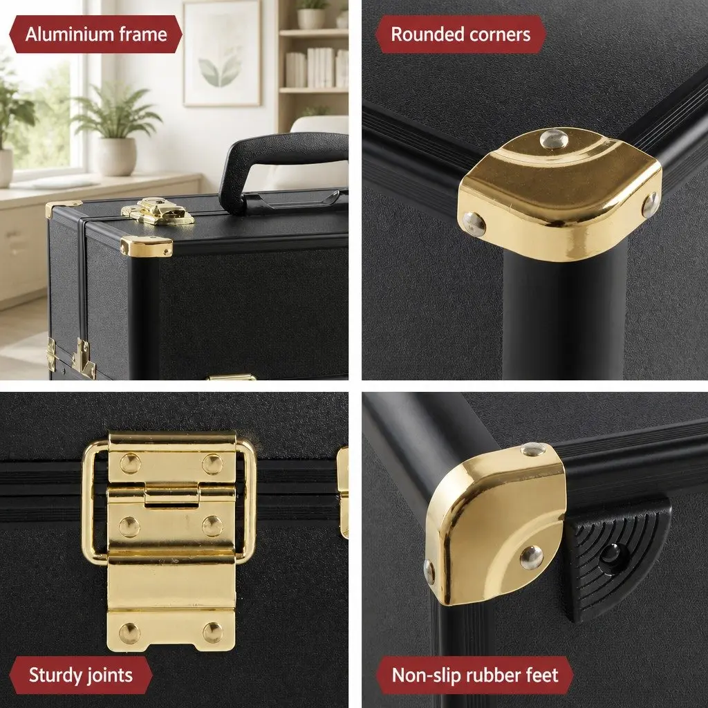 Professional Makeup Case with Organised Storage