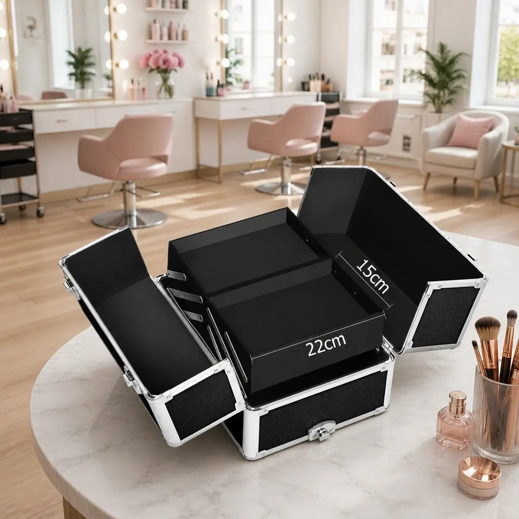 Makeup Case Trolley for Cosmetics Organization