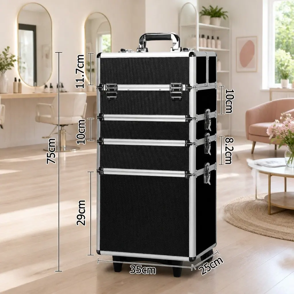 Makeup Case Trolley for Cosmetics Organization
